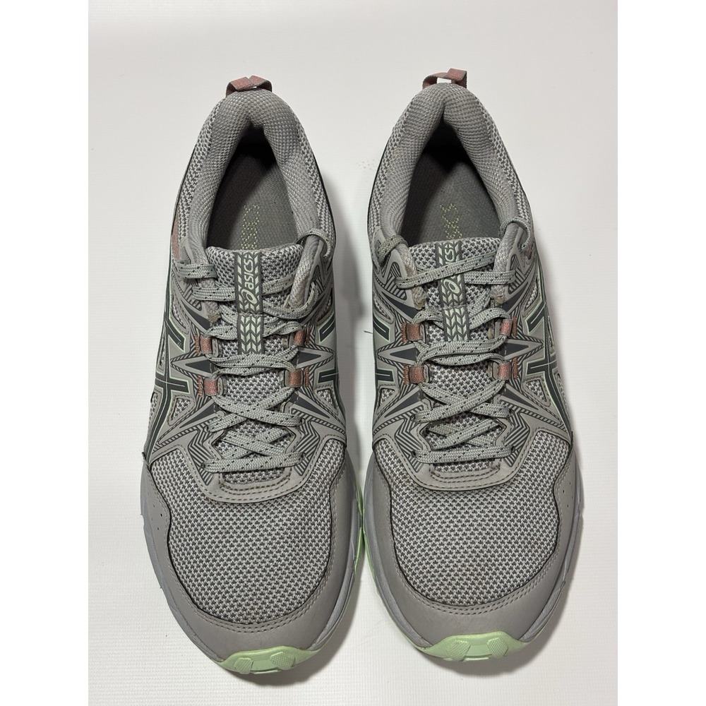 Asics‎ Running Shoes Womens 11 Grey Gel-Venture 8 Trail Sneakers 1012B230 Mesh - Picture 2 of 11